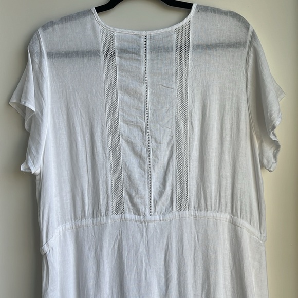 Rails  Kiki Midi Dress in White Lace Detail - Picture 12 of 16